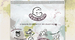 Desktop Screenshot of bebe-cash-nantes.com